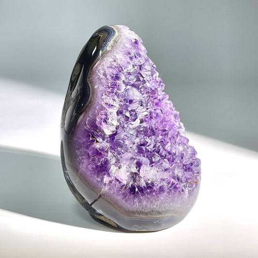 A45◇1点物◇アメジスト クラスター◇111×76×66mm◇天然石・鉱物・パワーストーン
