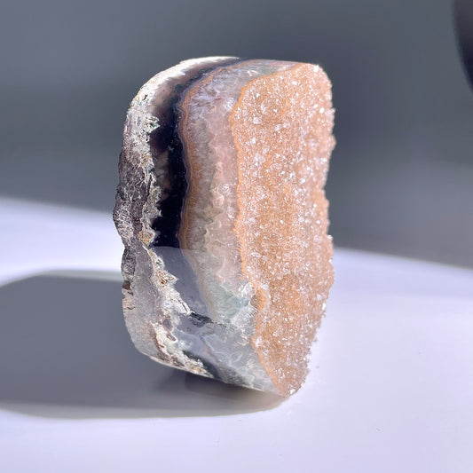 A21◇1点物◇瑪瑙クラスター◇82×86×39mm◇天然石・鉱物・パワーストーン