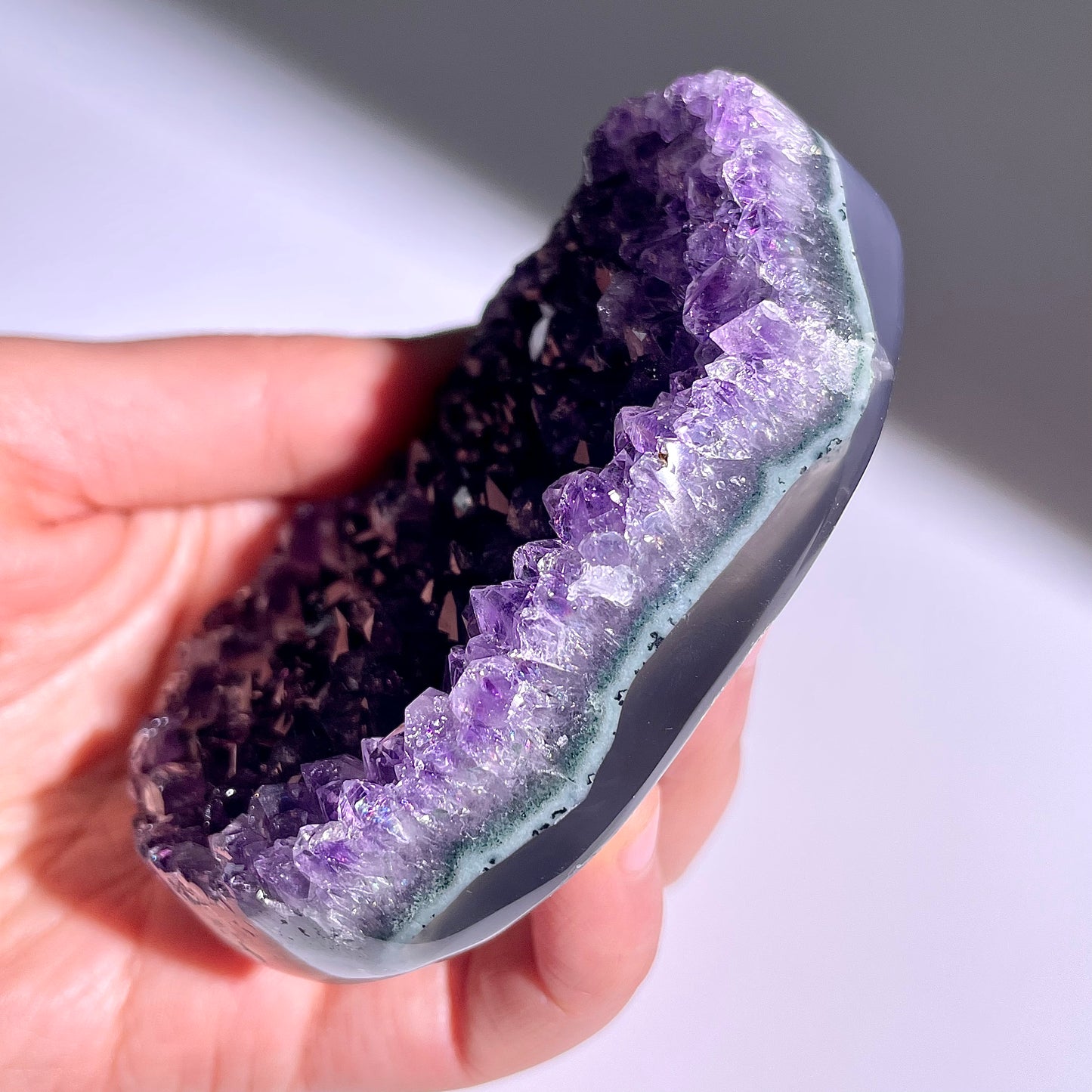 A25◇1点物◇アメジスト クラスター◇80×57×14mm◇天然石・鉱物・パワーストーン