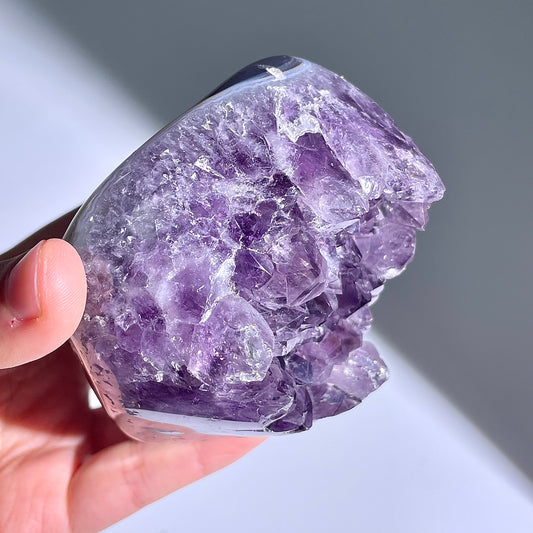 A27◇1点物◇アメジスト クラスター◇87×73×46mm◇天然石・鉱物・パワーストーン