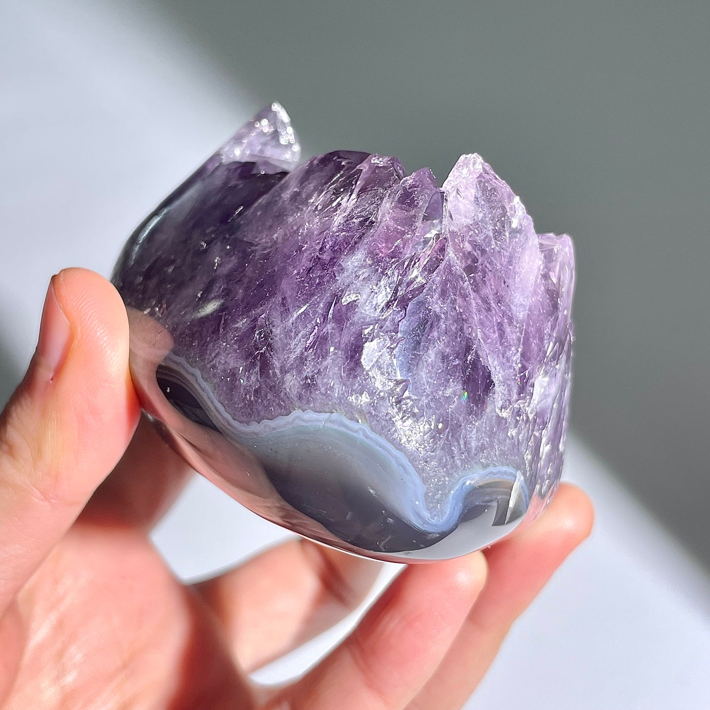 A27◇1点物◇アメジスト クラスター◇87×73×46mm◇天然石・鉱物・パワーストーン