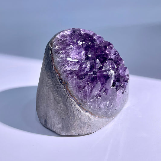 A52◇1点物◇アメジスト クリスター◇74×77×68mm◇天然石・鉱物・パワーストーン