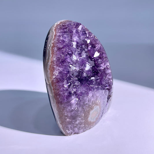 A58◇アメジスト クリスター◇76×67×26mm◇天然石・鉱物・パワーストーン