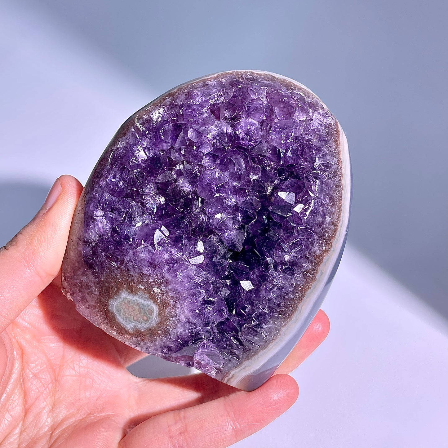 A58◇アメジスト クリスター◇76×67×26mm◇天然石・鉱物・パワーストーン