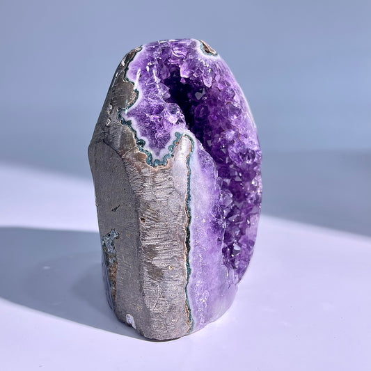 A64◇アメジスト クリスター◇92×71×53mm◇天然石・鉱物・パワーストーン