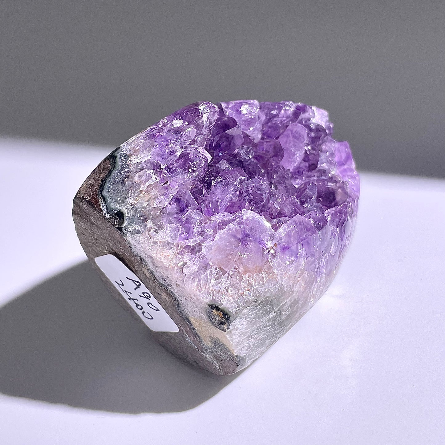 A90◇1点物◇アメジスト クリスター◇71×40×38mm◇天然石・鉱物・パワーストーン
