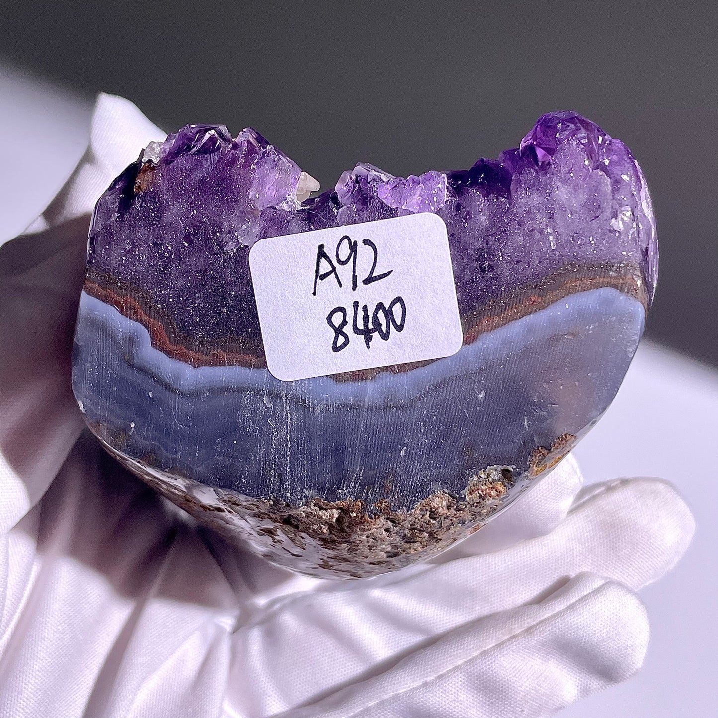 A92◇1点物◇アメジスト クリスター◇100×70×43mm◇天然石・鉱物・パワーストーン