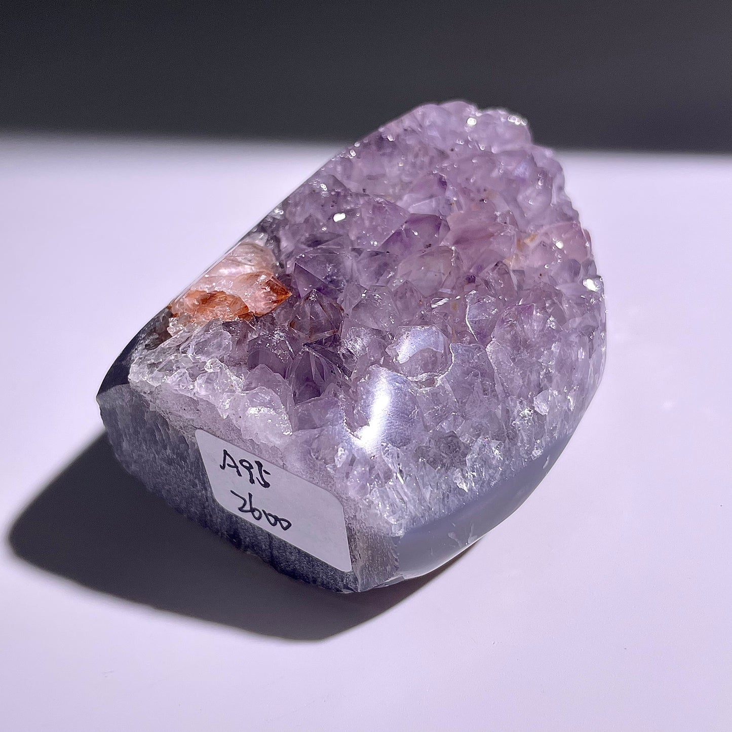 A95◇1点物◇アメジスト クリスター◇79×62×36mm◇天然石・鉱物・パワーストーン