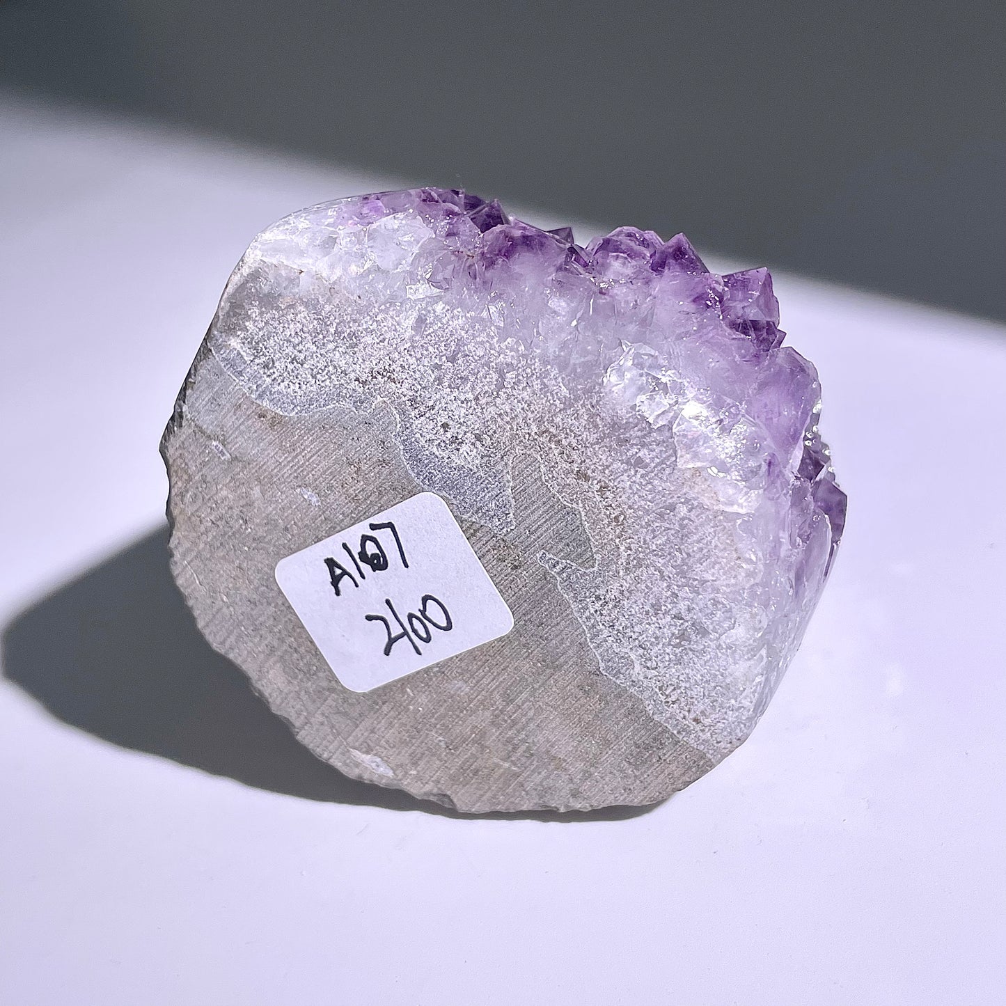A107◇1点物◇アメジスト クリスター◇66×57×46mm◇天然石・鉱物・パワーストーン