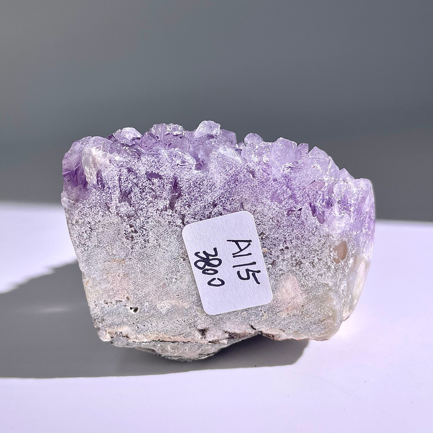A115◇1点物◇アメジスト クリスター◇82×56×45mm◇天然石・鉱物・パワーストーン