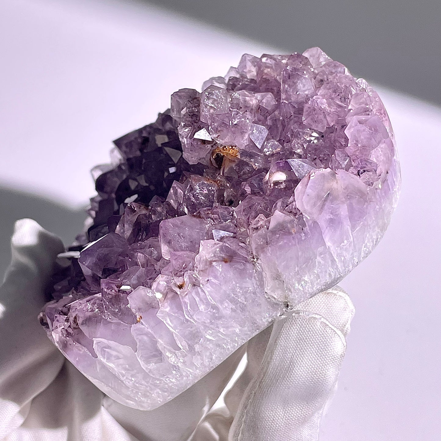 A122◇1点物◇アメジスト クリスター◇68×88×33mm◇天然石・鉱物・パワーストーン