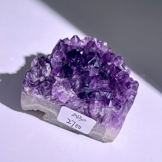 A130◇1点物◇アメジスト クリスター◇57×62×25mm◇天然石・鉱物・パワーストーン