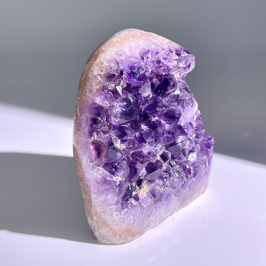 A134◇1点物◇アメジスト クリスター◇109×90×30mm◇天然石・鉱物・パワーストーン