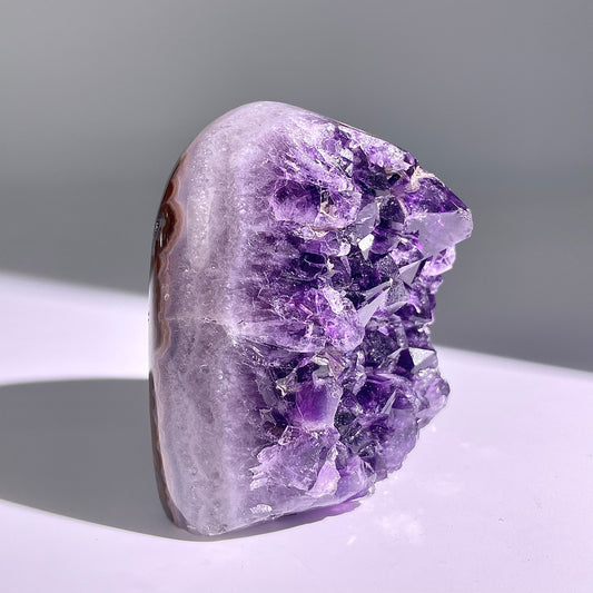 A136◇1点物◇アメジスト クリスター◇75×60×36mm◇天然石・鉱物・パワーストーン