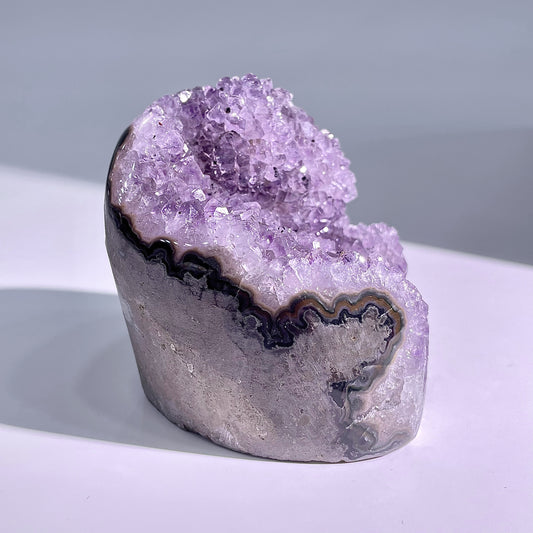 A68◇アメジスト クリスター◇96×77×64mm◇天然石・鉱物・パワーストーン