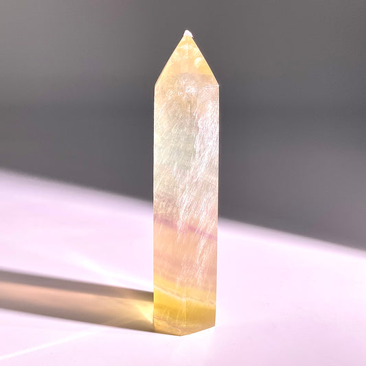 B49◇1点物◇フローライト ピラー◇92×26×20mm◇天然石・鉱物・パワーストーン
