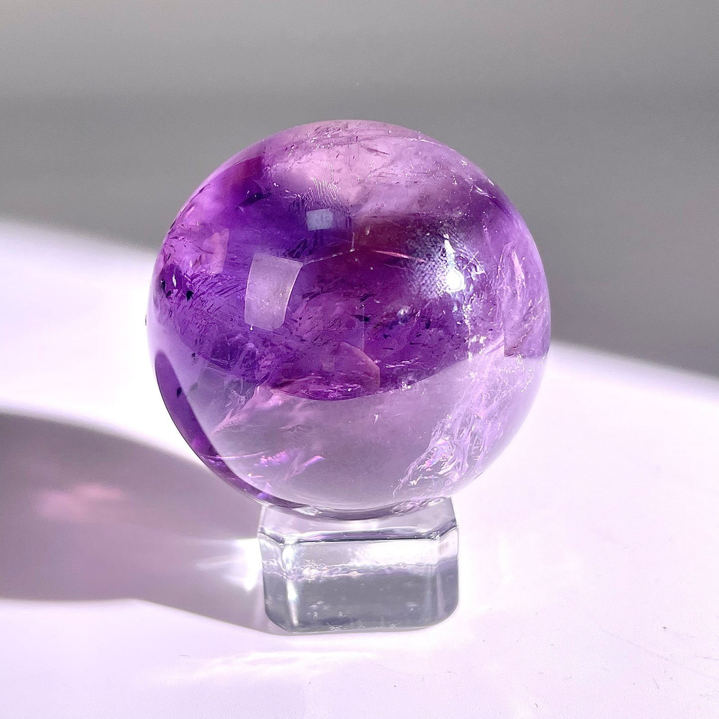 B61◇1点物◇アメジスト ボール◇48×48×48mm◇天然石・鉱物・パワーストーン