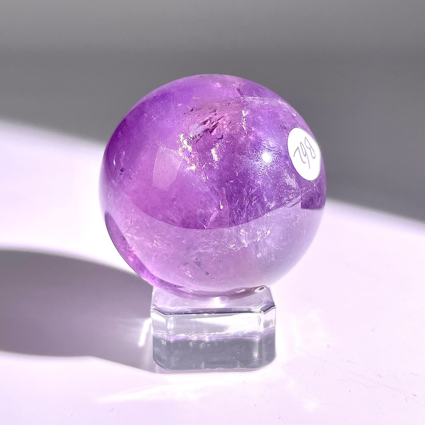 B62◇1点物◇アメジスト ボール◇44×44×44mm◇天然石・鉱物・パワーストーン