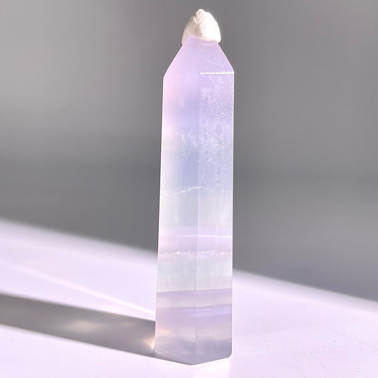B80◇1点物◇フローライト ピラー◇86×20×23mm天然石・鉱物・パワーストーン