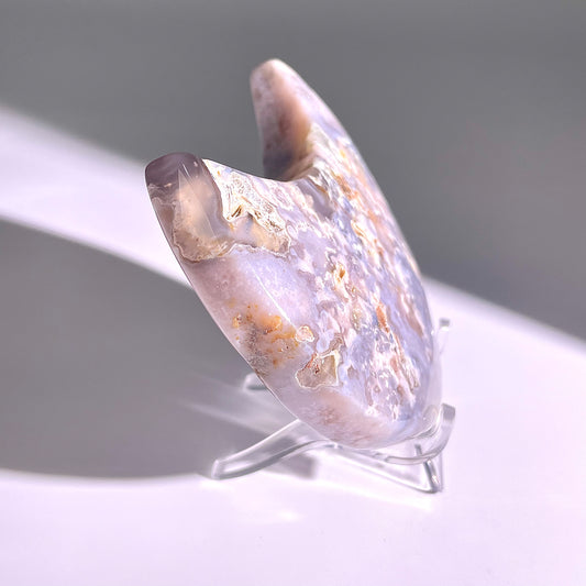 B98◇1点物◇瑪瑙 ムーン◇99×62×20mm天然石・鉱物・パワーストーン