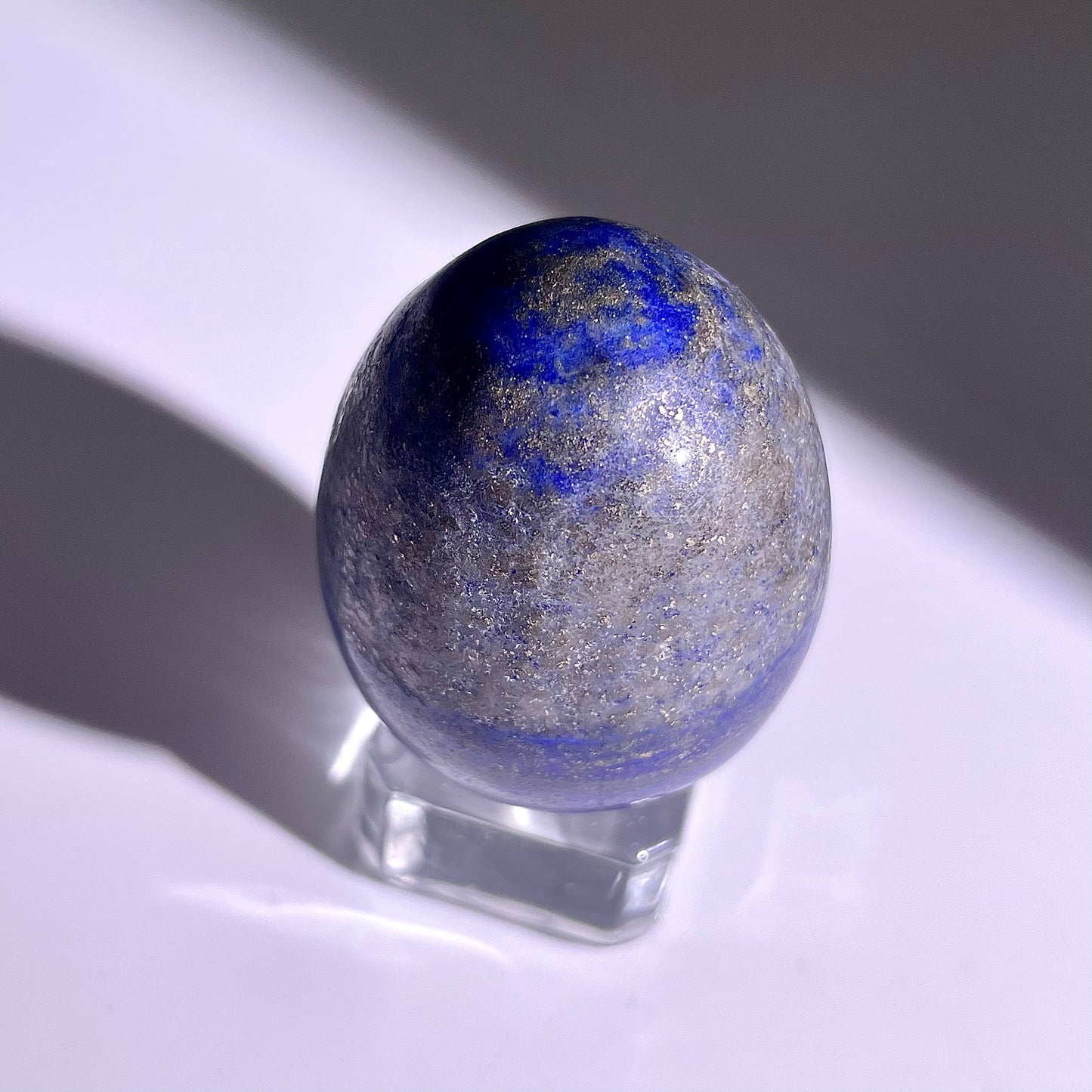 B107◇1点物◇ラピスラズリ エッグ◇45×35×35mm天然石・鉱物・パワーストーン
