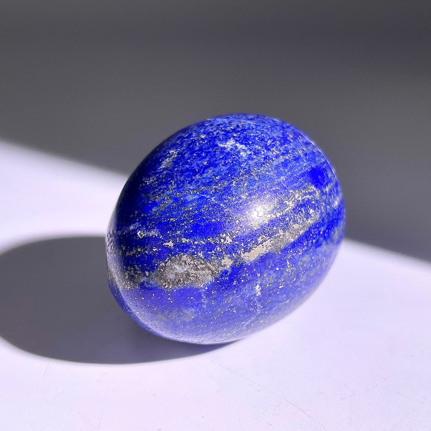 B118◇1点物◇ラピスラズリ エッグ◇46×34×34mm天然石・鉱物・パワーストーン
