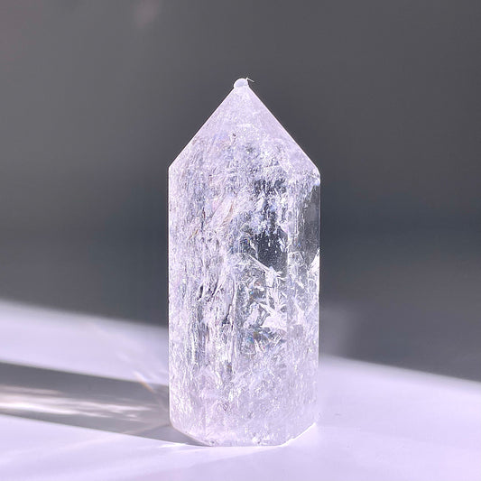 B156◇1点物◇水晶アゼツライト ピラー◇83×34×28mm◇天然石・鉱物・パワーストーン