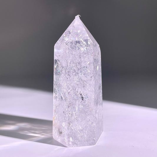 B158◇1点物◇水晶アゼツライト ピラー◇92×46×35mm◇天然石・鉱物・パワーストーン