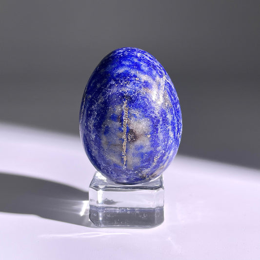 B105◇1点物◇ラピスラズリ エッグ◇45×34×34mm天然石・鉱物・パワーストーン