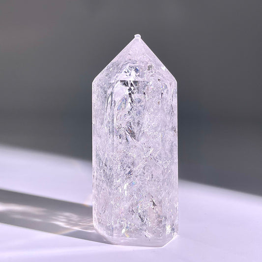 B159◇1点物◇水晶アゼツライト ピラー◇85×35×28mm◇天然石・鉱物・パワーストーン