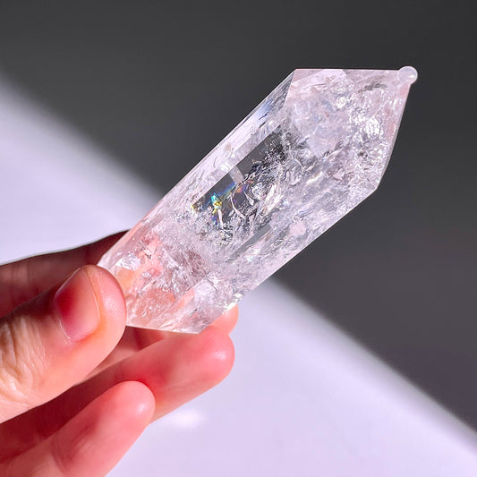 B160◇1点物◇水晶アゼツライト ピラー◇76×20×23mm◇天然石・鉱物・パワーストーン