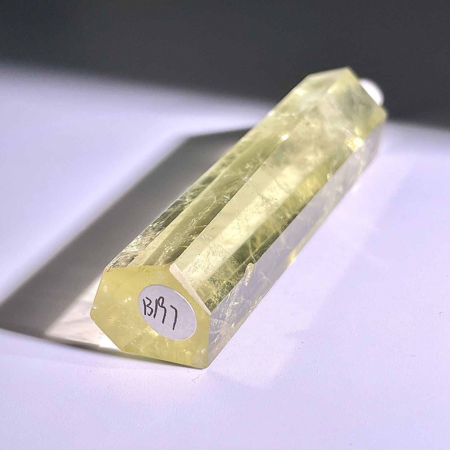 B197◇1点物◇シトリン ピラー◇103×21×17mm天然石・鉱物・パワーストーン