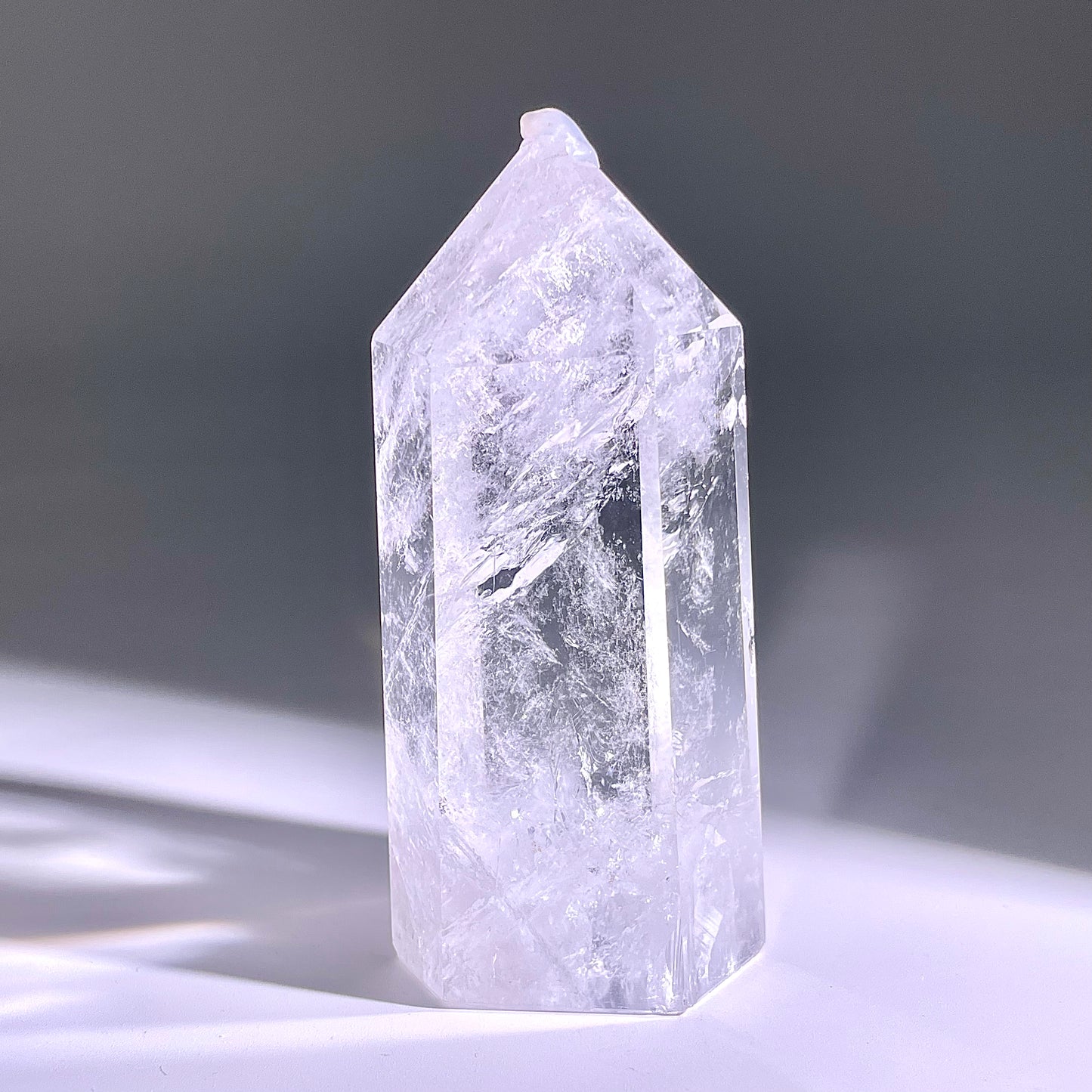 B204◇1点物◇水晶アゼツライト ピラー◇84×38×33mm◇天然石・鉱物・パワーストーン
