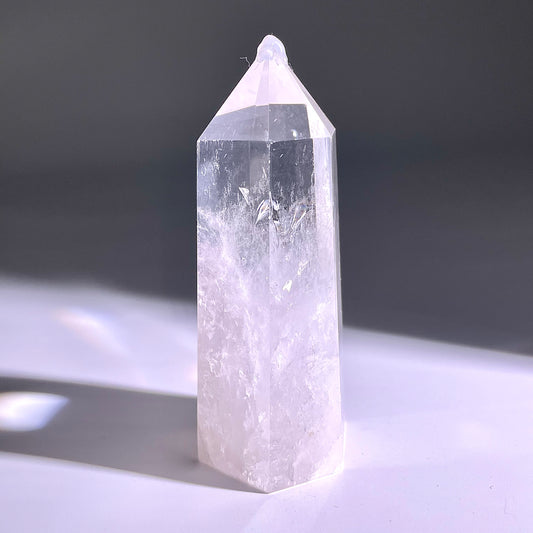 B206◇1点物◇水晶アゼツライト ピラー◇80×36×30mm◇天然石・鉱物・パワーストーン