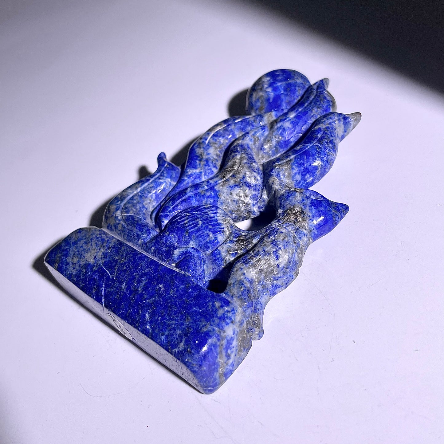 B224◇1点物◇ラピスラズリ 九尾狐◇110×71×17mm◇天然石・鉱物・パワーストーン