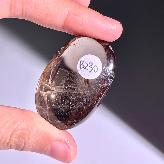 B230◇1点物◇スモーキークォーツ オーバル◇42×27×18mm◇天然石・鉱物・パワーストーン