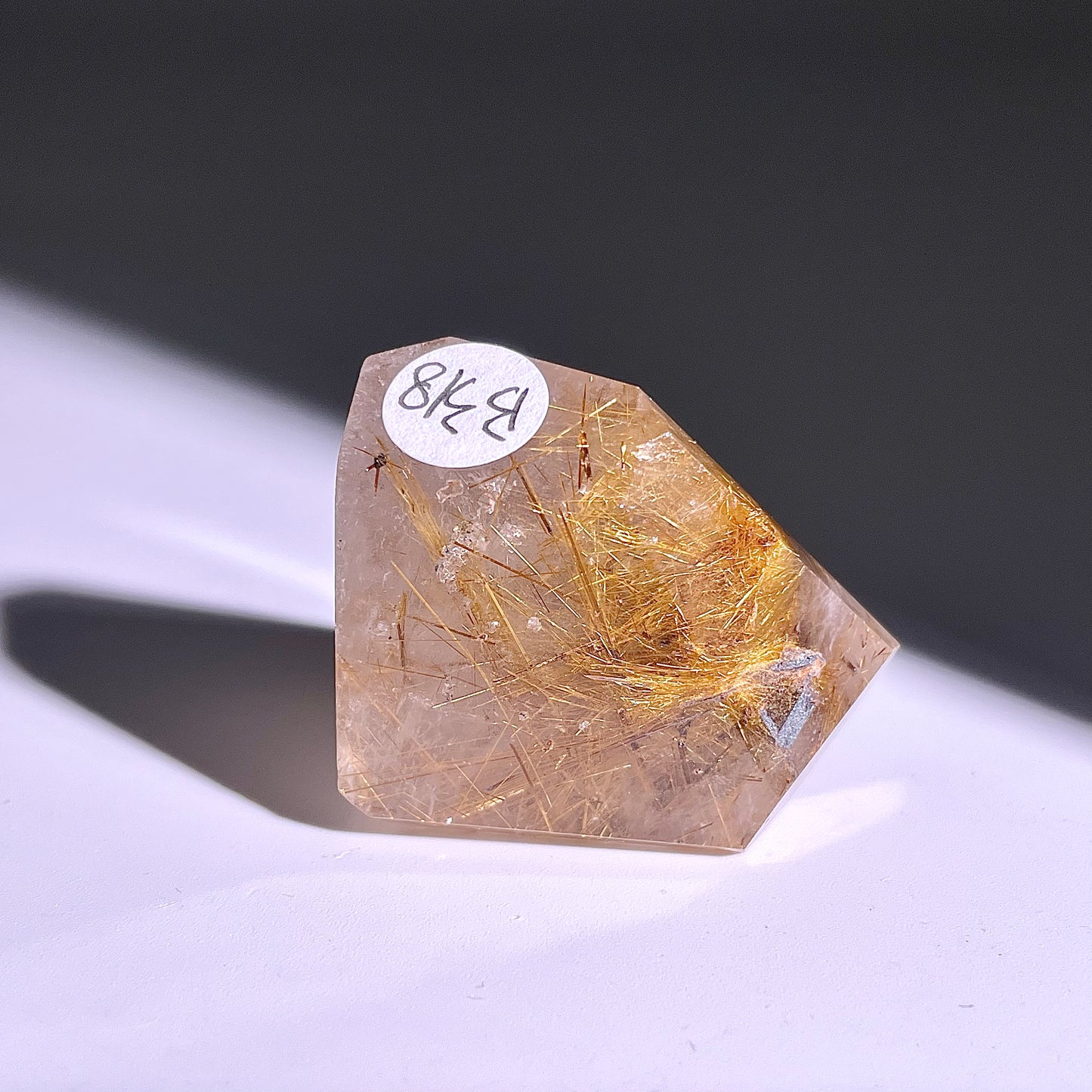 B318◇1点物◇ルチルクォーツ 不規則◇34×30×24mm◇天然石・鉱物・パワーストーン
