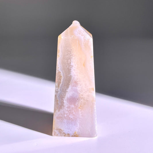 B354◇1点物◇桜瑪瑙 ピラー◇76×29×19mm◇天然石・鉱物・パワーストーン
