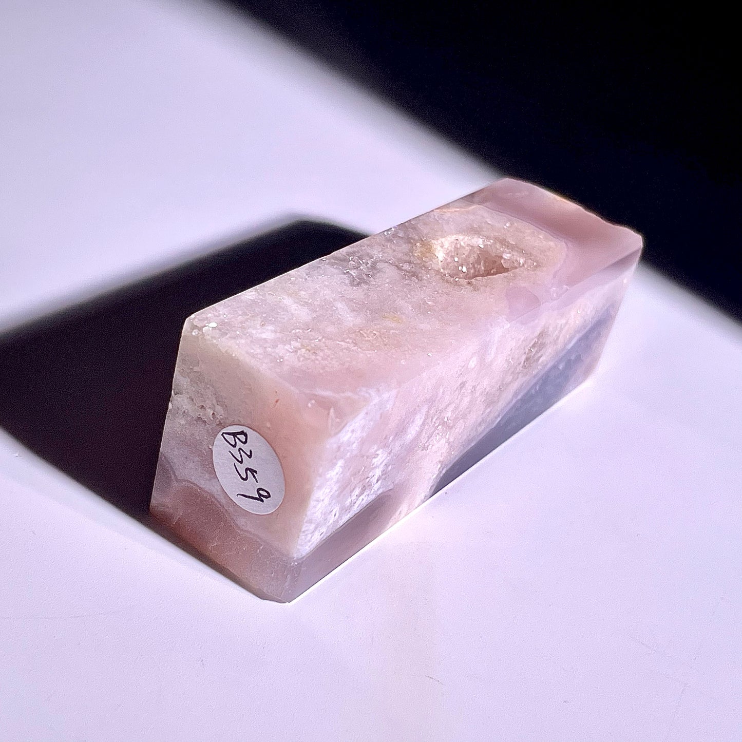 B359◇1点物◇桜瑪瑙 ピラー◇73×26×20mm◇天然石・鉱物・パワーストーン