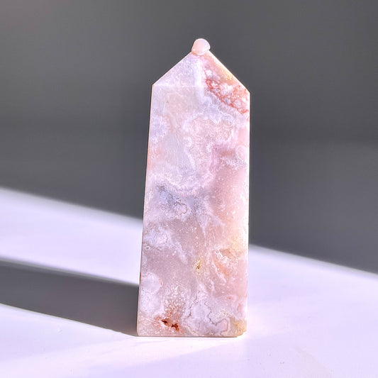 B363◇1点物◇桜瑪瑙 ピラー◇68×26×20mm◇天然石・鉱物・パワーストーン