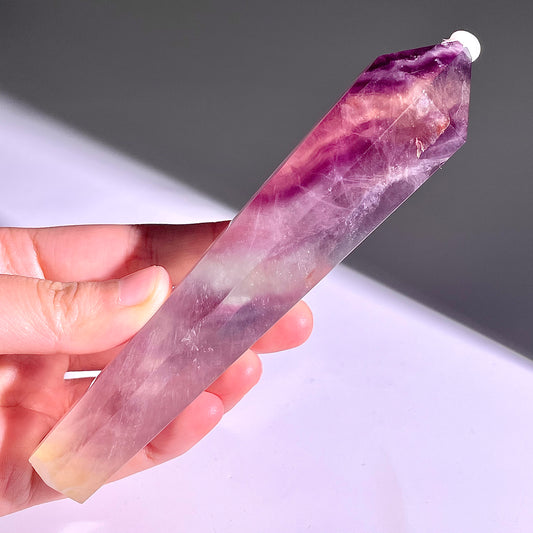 B370◇1点物◇フローライ トサセプター◇141×32×28mm◇天然石・鉱物・パワーストーン