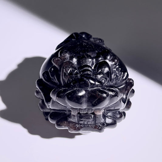 B403◇1点物◇モリオン 竜亀◇74×62×47mm◇天然石・鉱物・パワーストーン