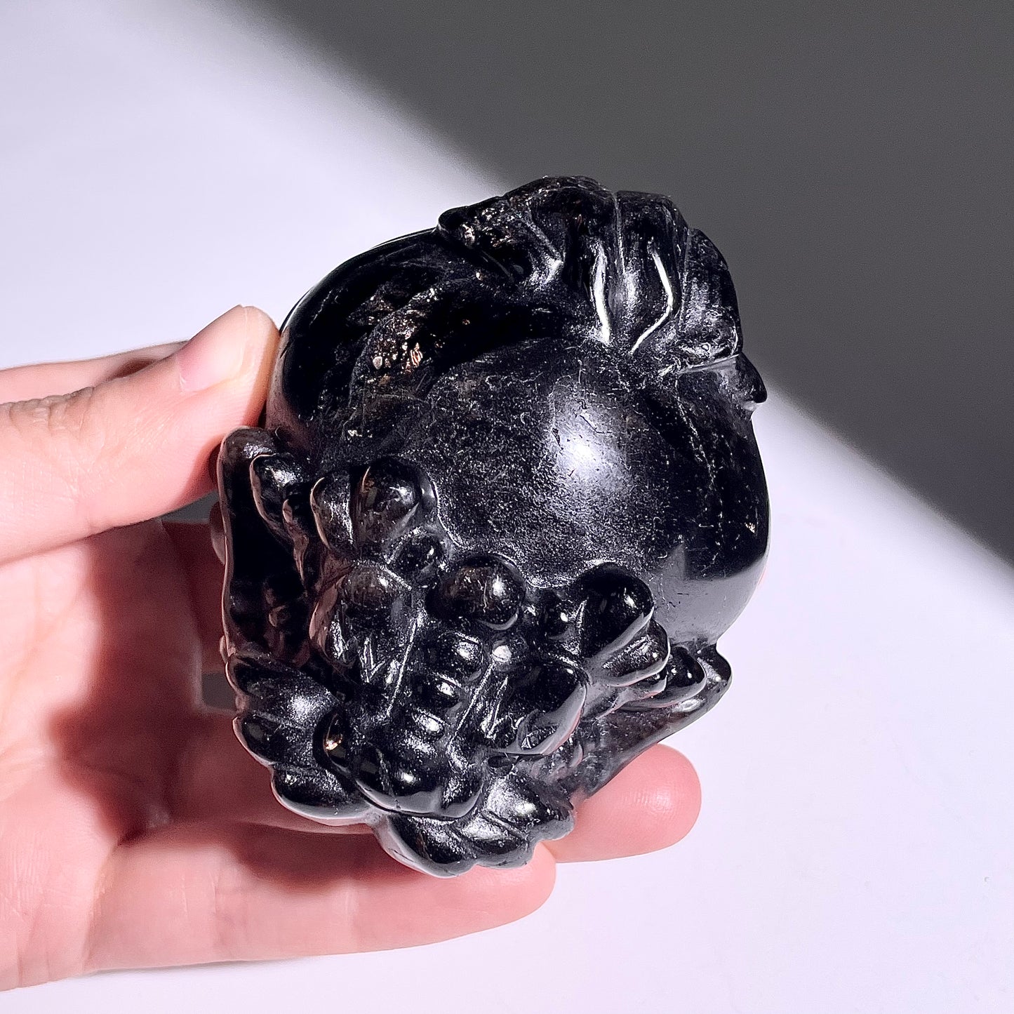 B403◇1点物◇モリオン 竜亀◇74×62×47mm◇天然石・鉱物・パワーストーン