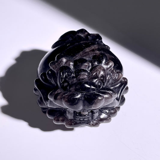 B409◇1点物◇モリオン 竜亀◇73×66×48mm◇天然石・鉱物・パワーストーン