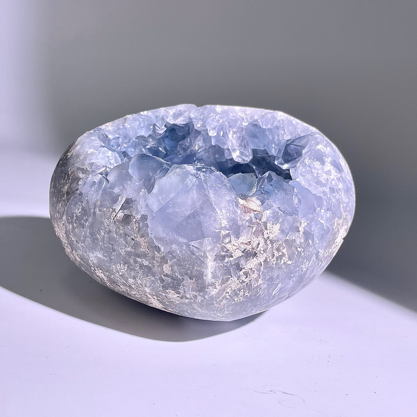 A169◇1点物◇セレスタイト ハート ◇127×137×80mm◇天然石・鉱物・パワーストーン
