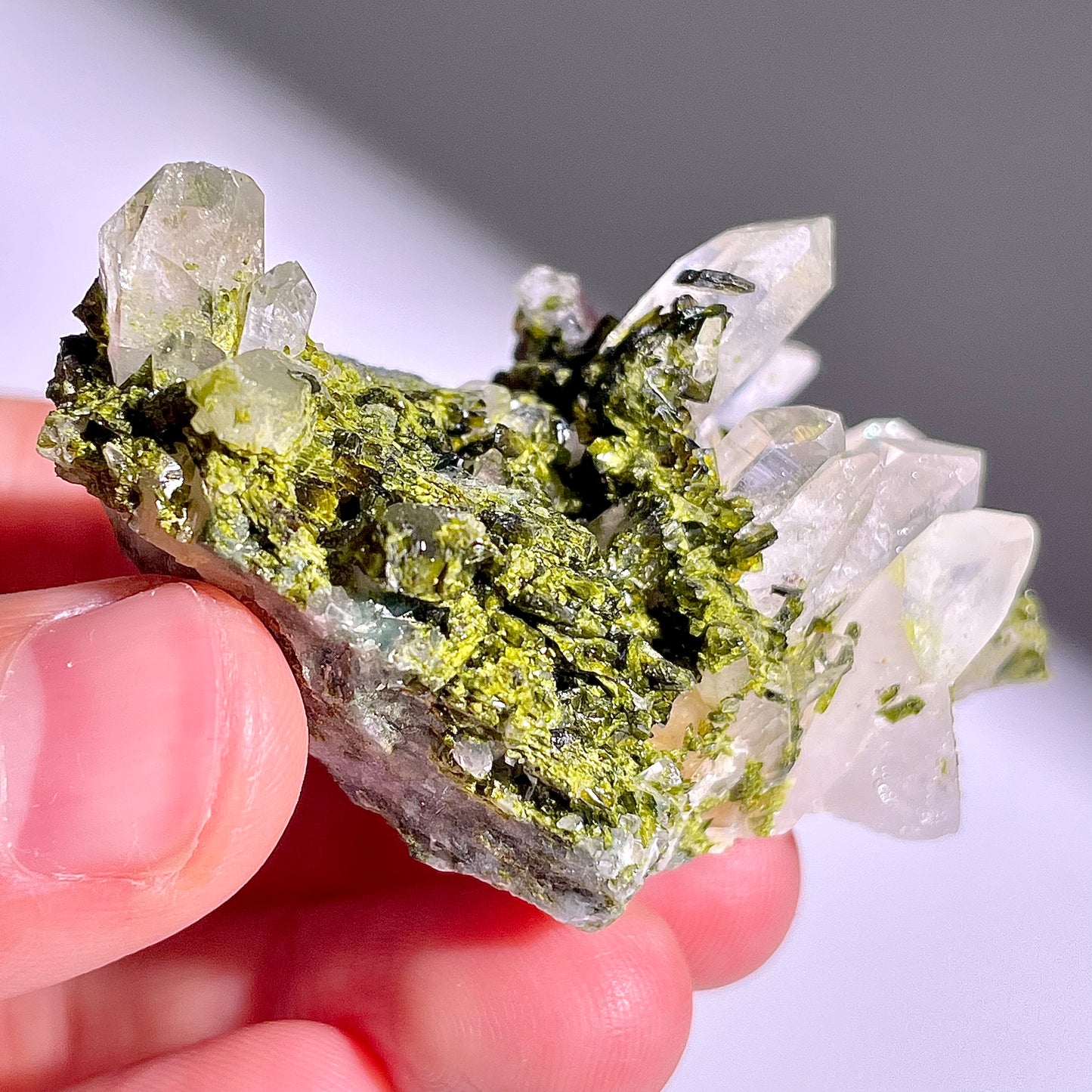 A176◇1点物◇エピドート クラスター◇58×32×28mm◇天然石・鉱物・パワーストーン