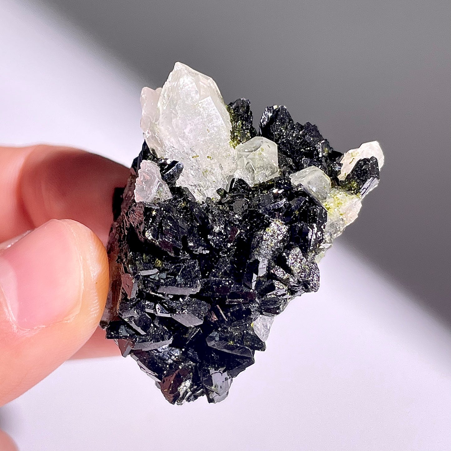 A247◇1点物◇エピドート クラスター◇40×26×28mm◇天然石・鉱物・パワーストーン