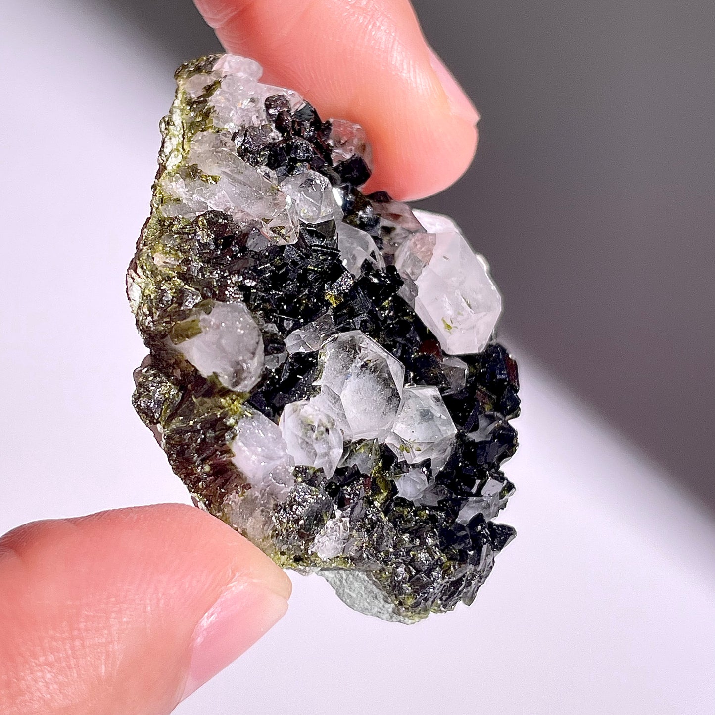 A249◇1点物◇エピドート クラスター◇33×30×17mm◇天然石・鉱物・パワーストーン