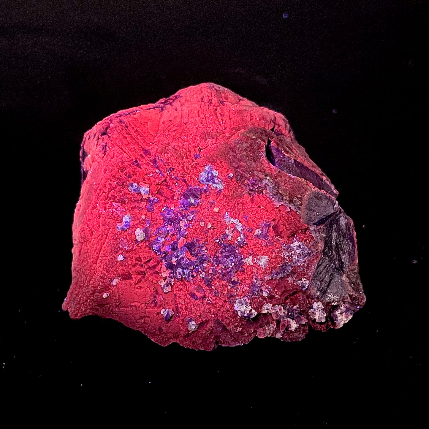 A255◇1点物◇黒蛍石◇65×64×40mm◇天然石・鉱物・パワーストーン