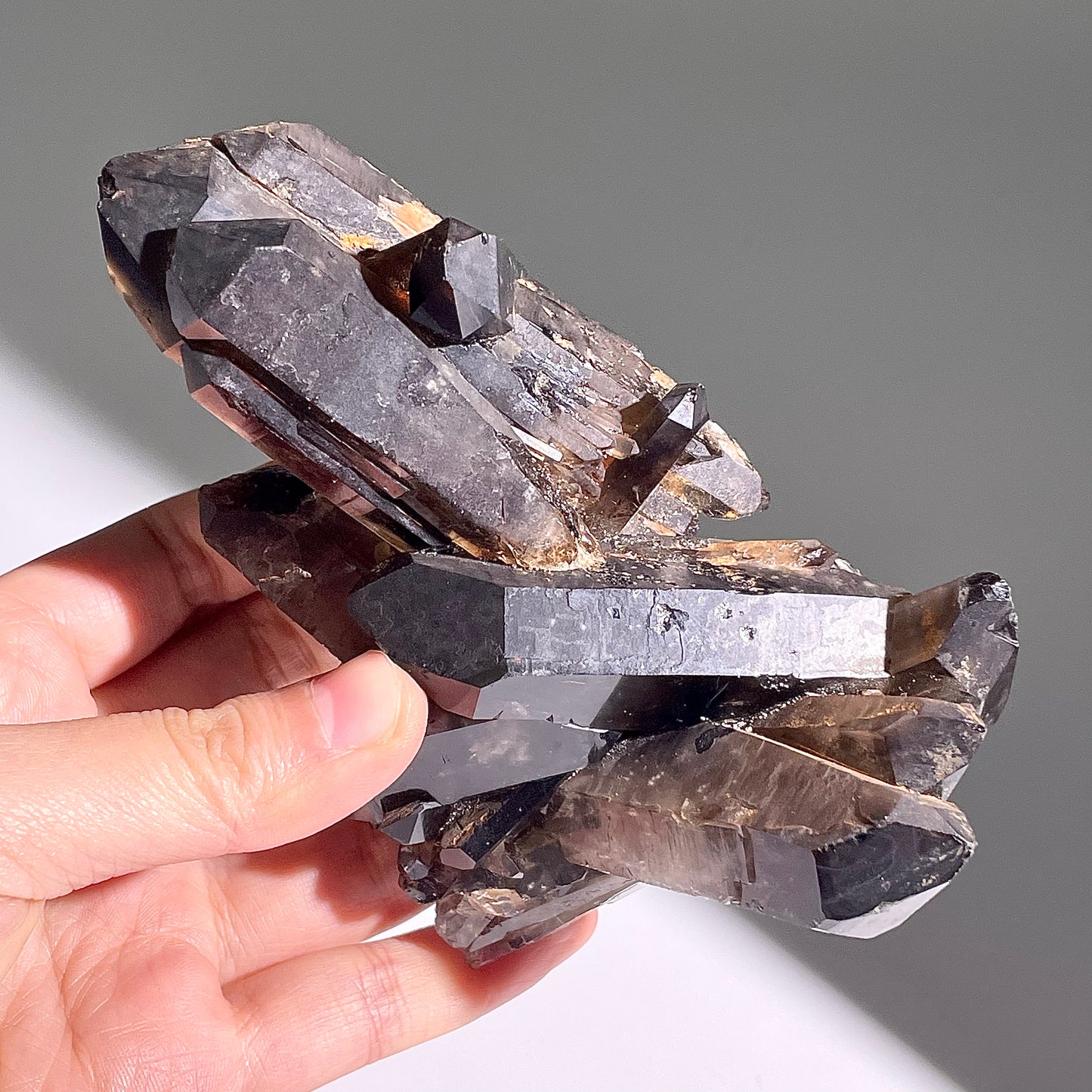 A267◇1点物◇モリオン クラスター◇125×70×61mm◇天然石・鉱物・パワーストーン